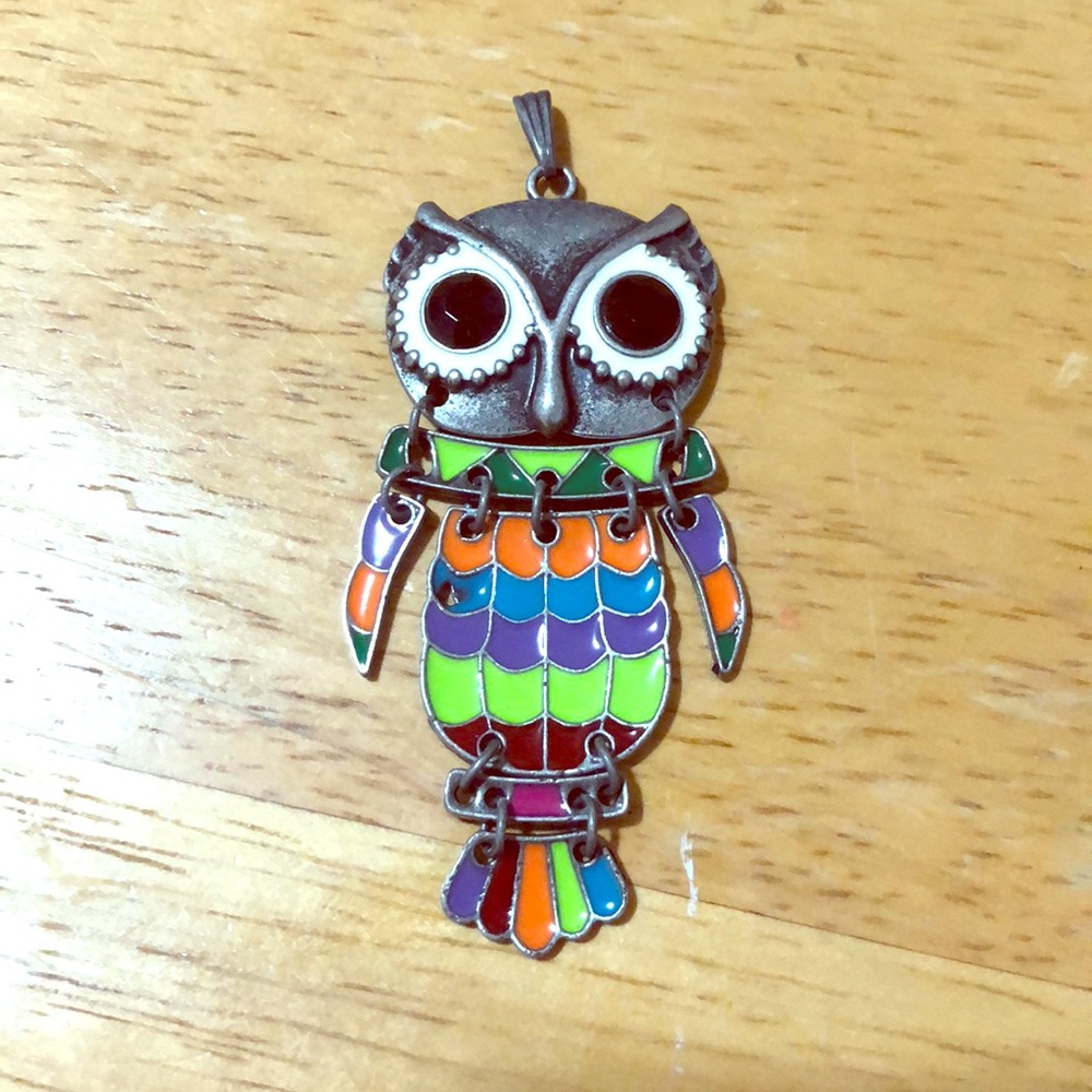 Owl necklace pedant charm